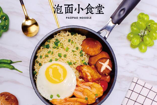 加盟網(wǎng)紅“泡面小食堂”卻沒有商標(biāo)？