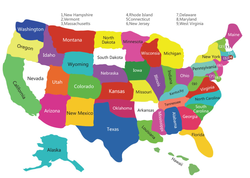 美國公司注冊哪個州好？美國公司注冊差別？